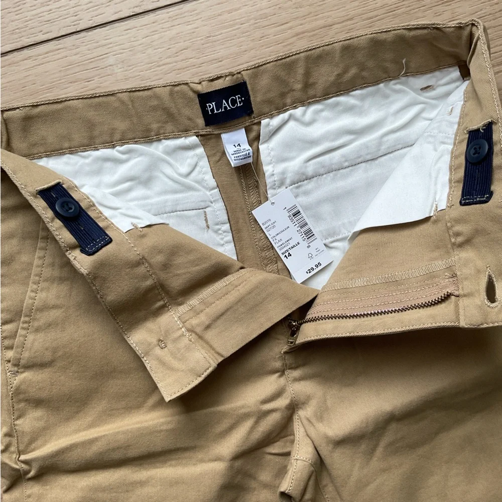 The Children's Place‎ Boys' Stretch Skinny Chino Pants Size 14 NWT